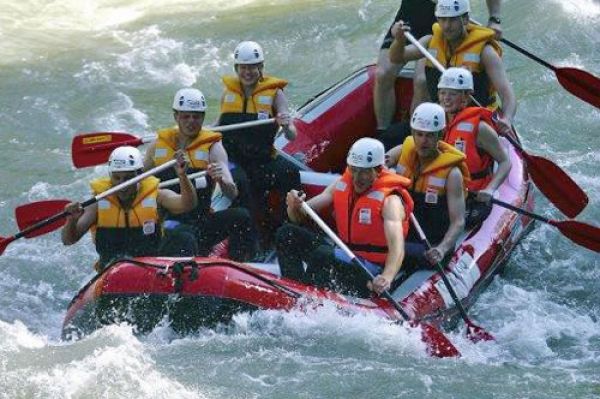 Rafting-Spaß auf der Enns